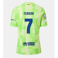 Dres Barcelona Ferran Torres #7 Rezervni 2024-25 Kratak Rukav